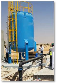 Al Hair water line-Water hammer equipment's